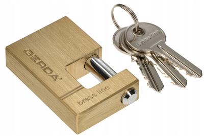 Brass Pin Padlock 65 Gerda