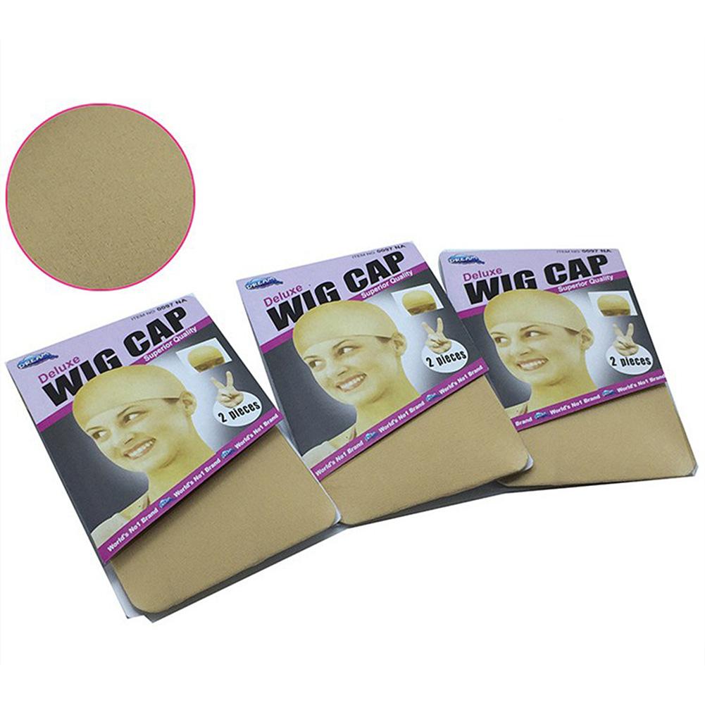 2 Pcs Wig Cap Stretchable Elastic Hair Net Snood Wig Cap Hairnet Hair Mesh