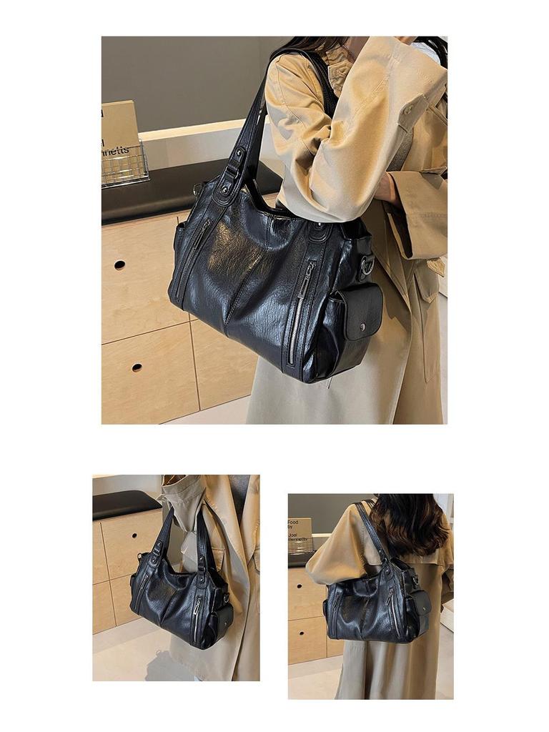 Mykonos High-End Large Capacity Fashion Tote & Crossbody Bag