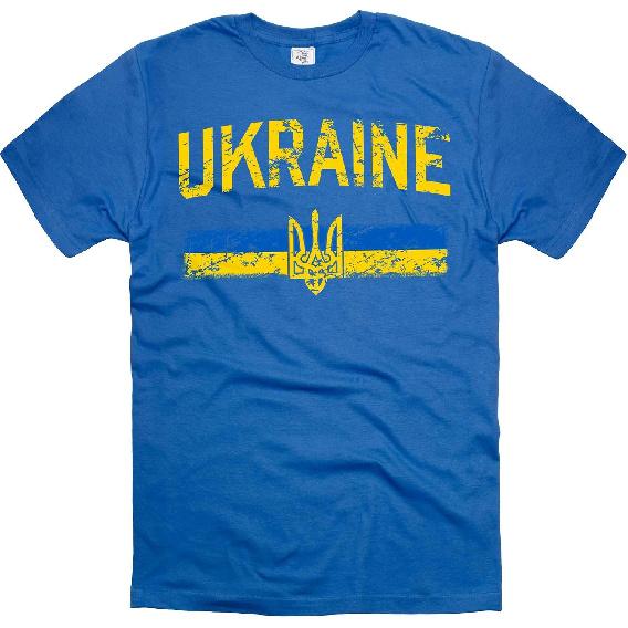 Ukraine T-Shirt Ukrainian Heritage Trident Flag Shirt