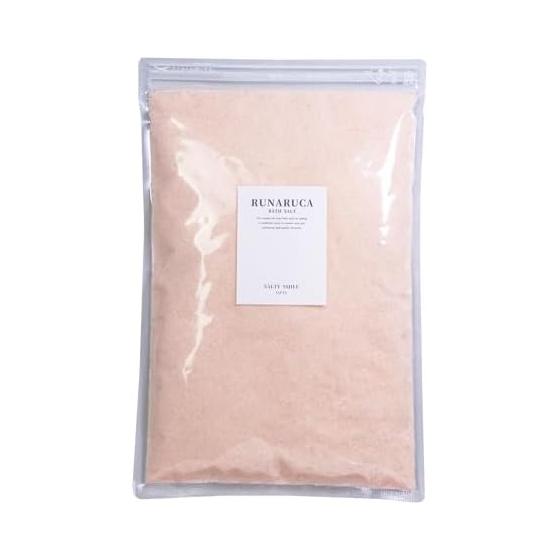 SALTYSMILE RUNARUCA Pink Powder Bath Salt Bath Salt Himalayan Salt Natural Additive-Free Bath Relaxing Home Spa Gift Present Women (1kg)