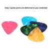 4pcs 60MM High Stainless Steel/Glass Guitar Slides Bars + 3 Guitar Picks(Random Color) Finger Slides for Guitar Bass Banjo Ukule