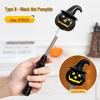 Light-Up Halloween Pumpkin Lantern Stick - Children's Dress-Up and Decor Toy