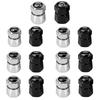4pcs New 3D Car Styling Diamond Tire Valve Metal Dust Caps Tire Decoration For Opel OPC Astra G H J K F Corsa D Zafira B Mokka