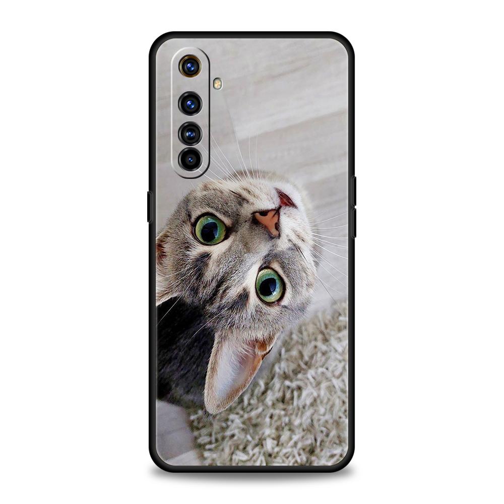 Kawaii Liebeskatze Handyhülle Für Realme 13 12 11 10 9 8 5G 7 C25 C35 GT5 GT3 GT2 Pro Plus Für Realme GT Neo 2 3 3T 5 Hülle