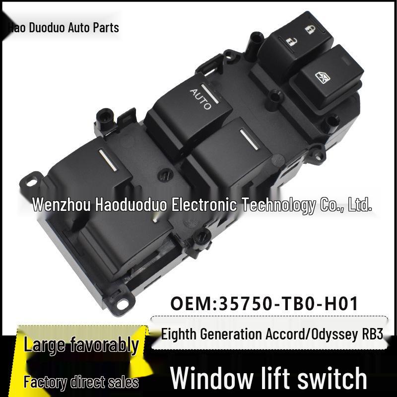 

Переключатель стеклоподъемника Honda Accord восьмого поколения и Odyssey RB3 (35750-TB0-H01) Electric