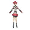 Bambola Cosplay Anime Kasane Teto Bambole di Peluche Giocattoli Morbidi Figura Carina Decorazione per la Stanza Accessori Scheletro in Filo Astratto Regali Unisex