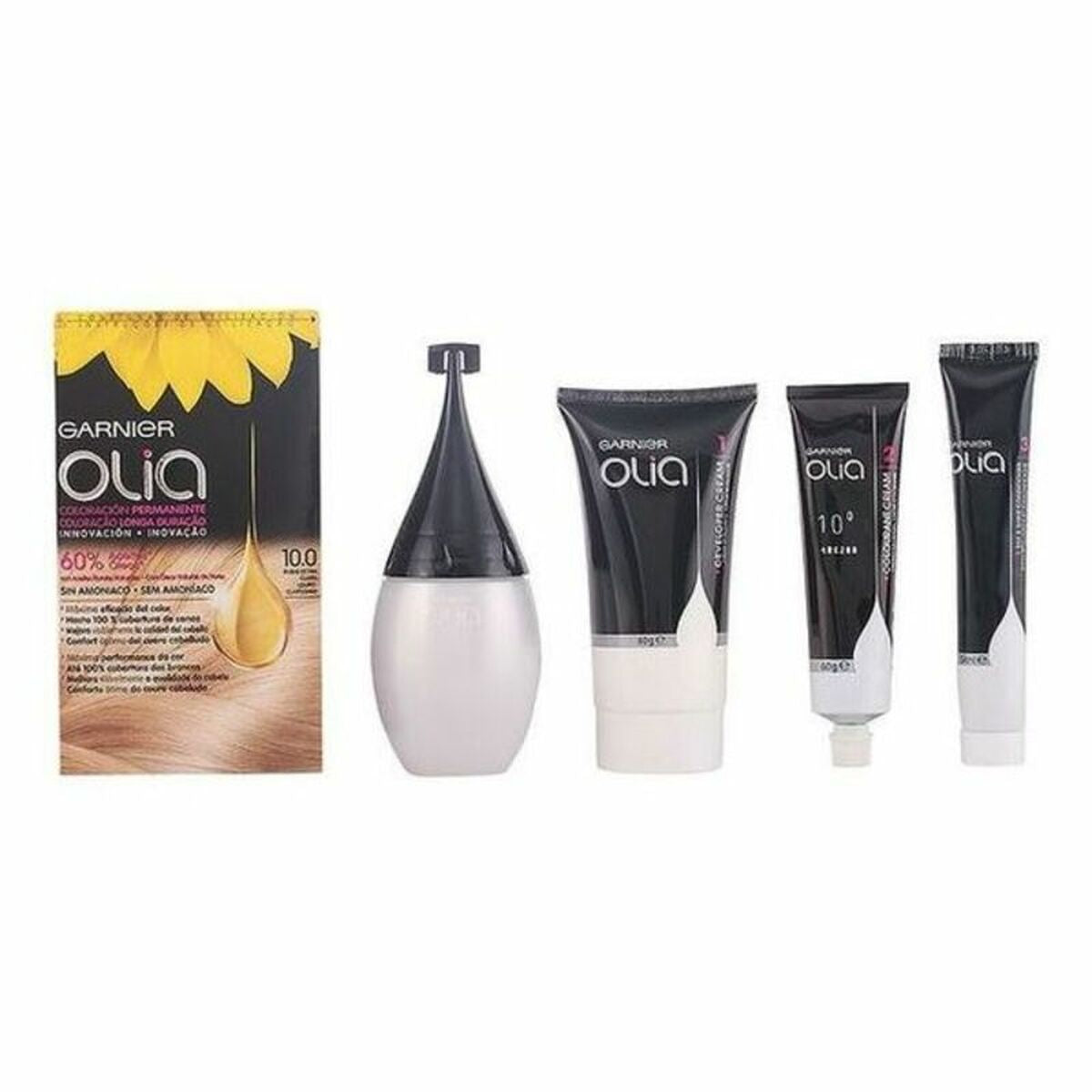 

Краска для волос без аммиака Olia Garnier 3600541235328 Очень светлый блонд (120 г)