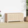 Garden Storage Box 108 X 42.5 X 54 Cm Solid Pine Wood