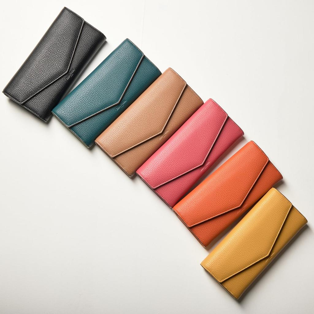 Align Light Long Featured in Features a Colored Flap Lightweight Easy Vertical Holds 40 Large Coin Perfect Boxed [VOICE] Women's Wallet, ESSE, Edge,