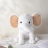 Peluche Morbido Elefante 25cm/9.84in - Giocattolo di Peluche Carino Soffice Colorato (Più colori: Rosa/Blu/Viola/Arcobaleno) - Partire
