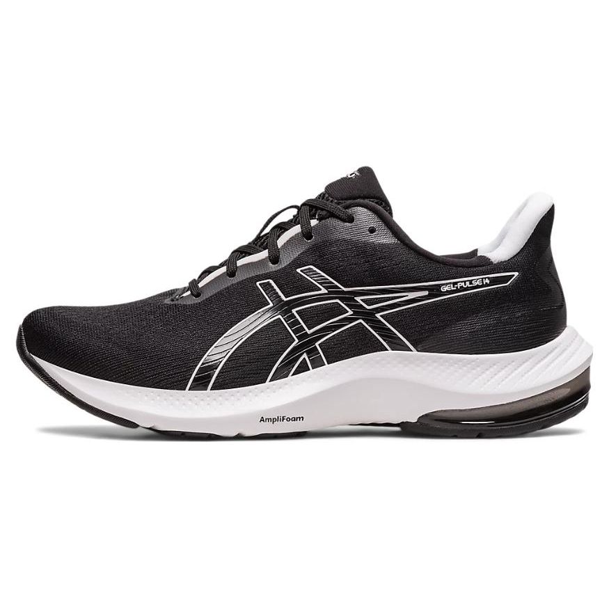 

ASICS GEL-PULSE 14 Women s Cushion Running Shoes Black/White 1012B318-003 EU 35.5