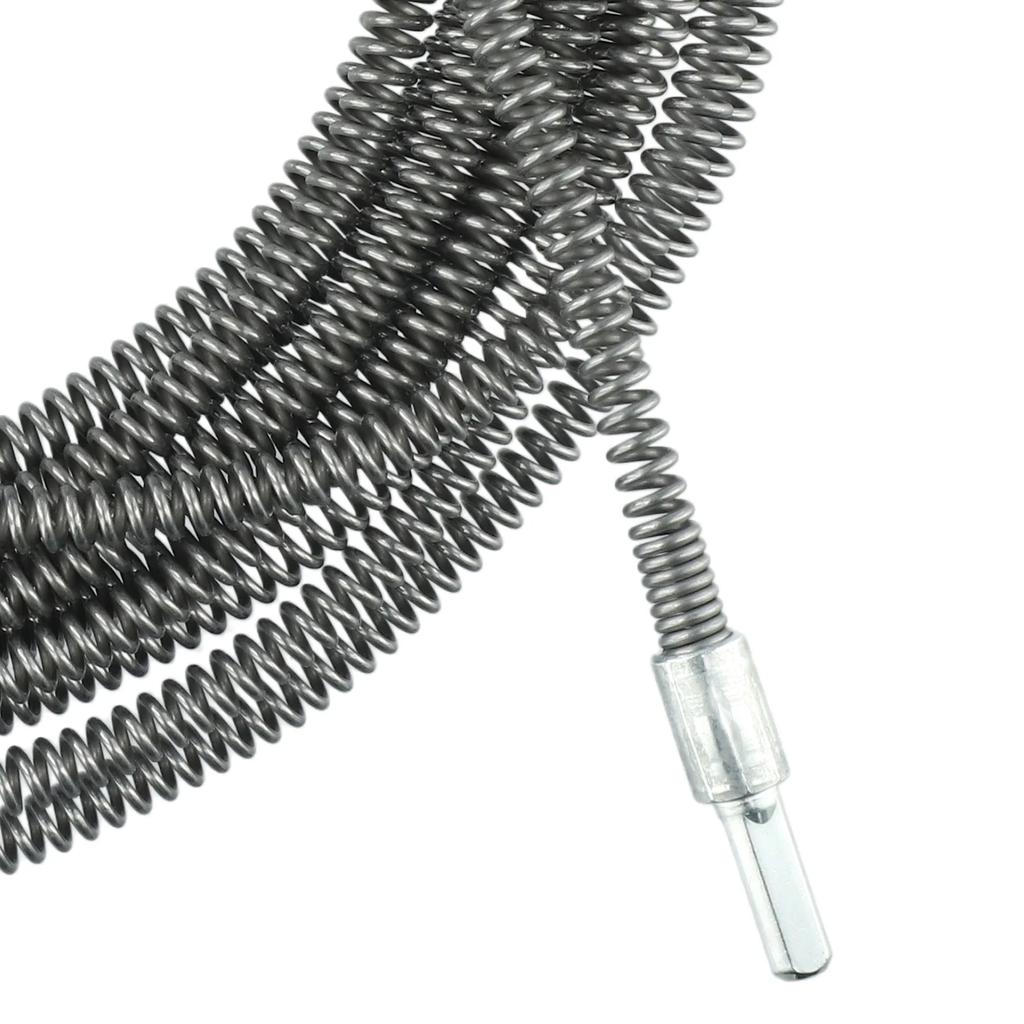 5 Meter Electric Drill Drain Dredging Spring Sink Cleaner Sewer Dredging Tool Electric Pipe Dredge Household Cleaning Tools