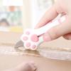 Cat-shaped Mini Portable Box-opening Knife, Durable, Cat Claw Design, Student Knife, Unsealing Knife, High Aesthetic Appeal
