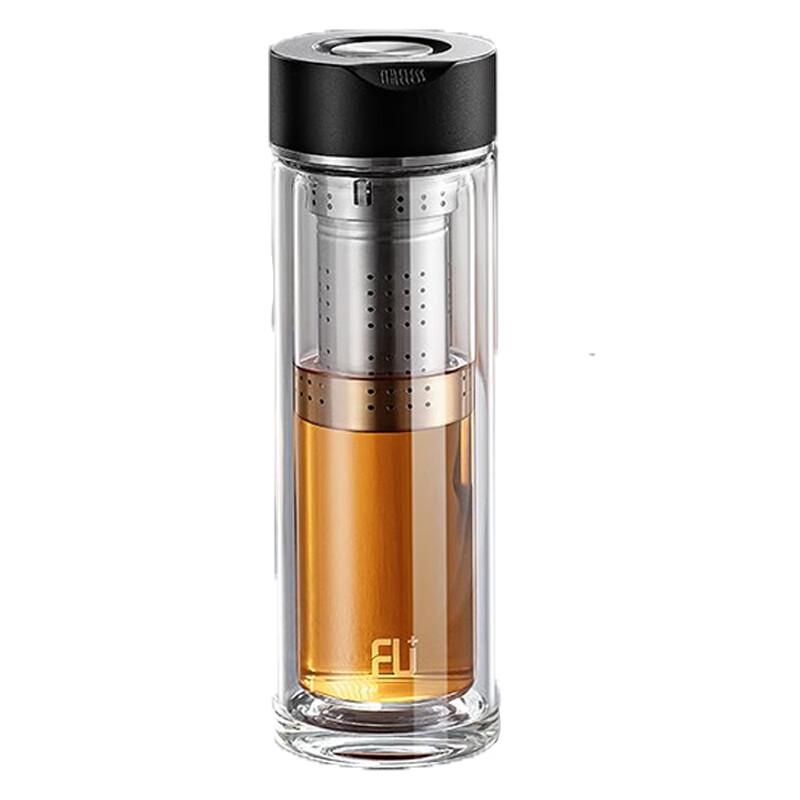 Fuguang Classic Lang Double-Layer Glass Water Bottle