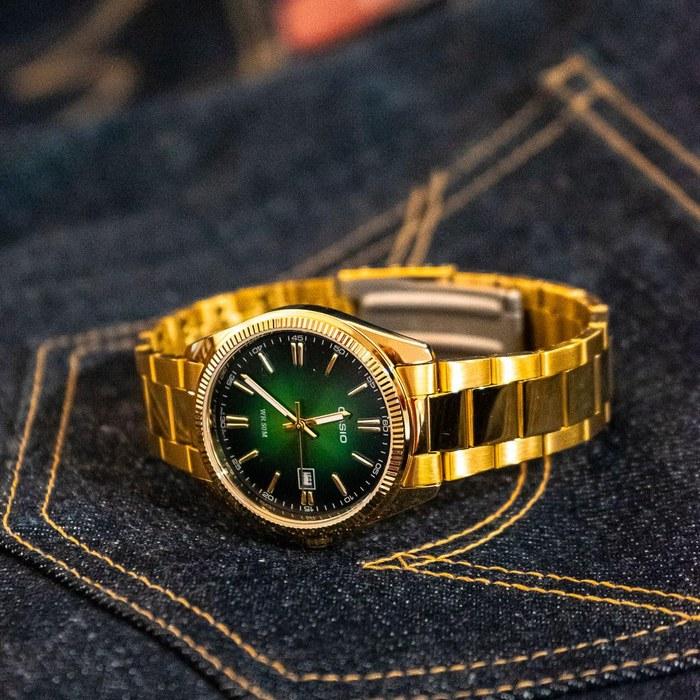 Casio Collection Watch MTP-1302PGC-3AVEF Steel Bottle Green