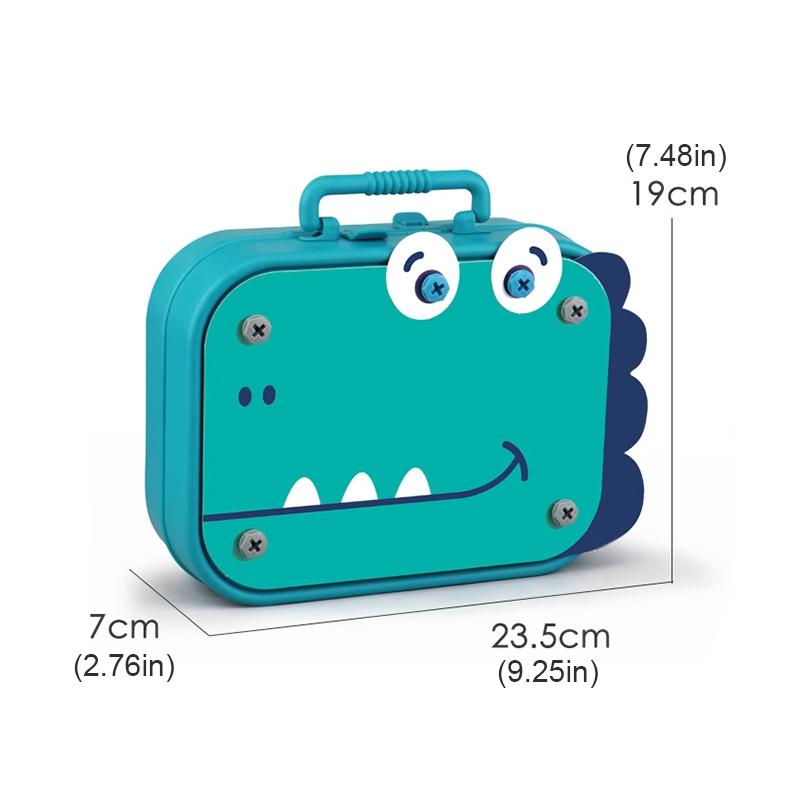 DIY Disassembly Assemb 3D Puzzle Toys Children Toys Tool Sets Toolbox Pretend Play Dinosaur Drilling Educational Toys Boys Gifts
