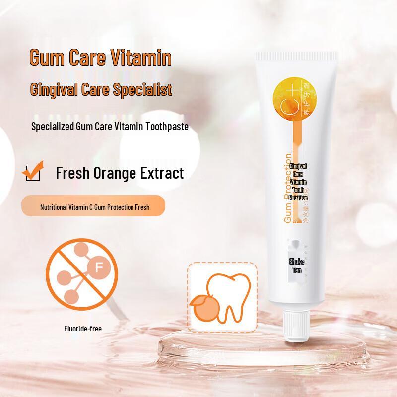 Shuke Vitamin C Care Toothpaste, Orange Mint