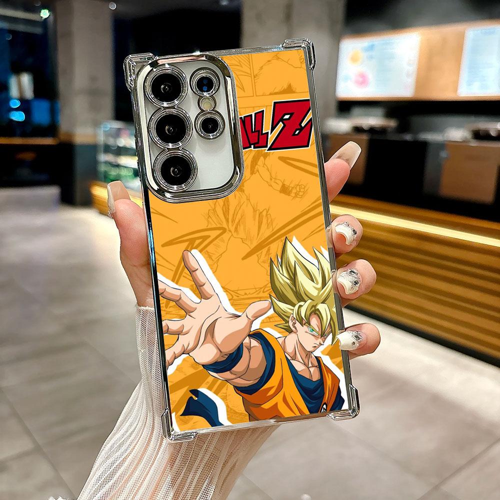 D-Dragon Ball Son Goku Anime Coque For Galaxy S26Ultra Phone Case For Samsung S26 S25 S24 S23 S21 Ultra S20 FE S25 Plus 5G Cover