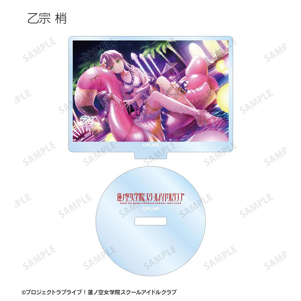 Love Hasunozora Academy School Idol Club Trading Acrylic Stand BOX Live! Girls' ver.B 9-piece