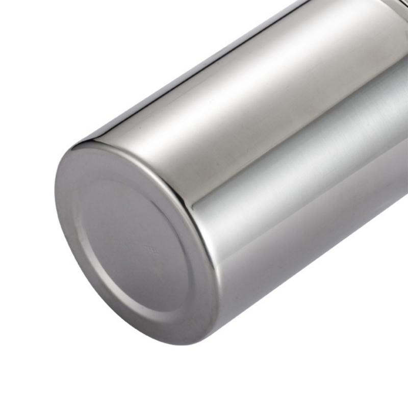 Auslaufsicherer, rostfreier Stahl Vorratsbehälter für Trockenfutter Kompaktes Design für Kaffee, Tee, Snacks, Reise, Outdoor-Gebrauch