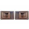 Fits 1995 To 2000 Toyota Tacoma Interior Door Handle Left And Right Brown