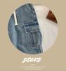 Spring 2025 Cool Multi-Pocket Jeans for Boys - Casual Children's Long Pants