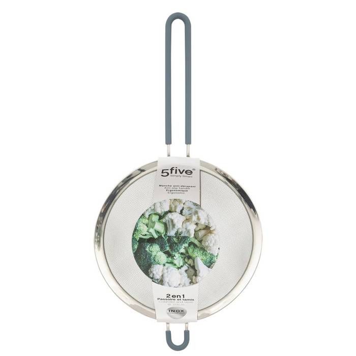 5five - passoire tamis inox siliconne 20cm