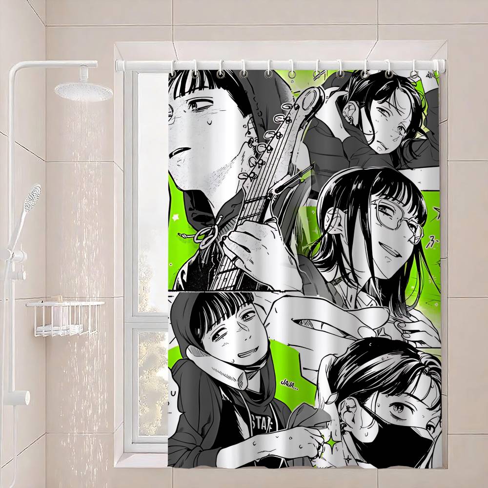 K-Kininatteru Hito Ga Otoko Ja Nakatta Waterproof Fabric Shower Curtain Bathroom Decoration Curtain Home Hawaiian Shower Curtain