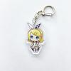 Anime PJSK Project Sekai Colorful Stage Character SD Cosplay Keychain Bag Pendant Acrylic Keyrings Key Chain Ornament Decoration