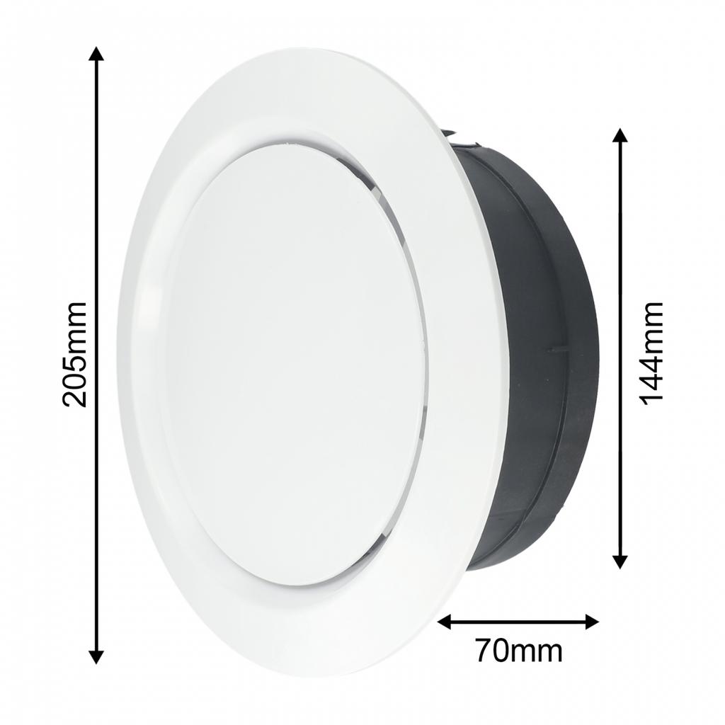 Easy Installation Easy Diffuser Vent Grille Cover ABS Tuyere