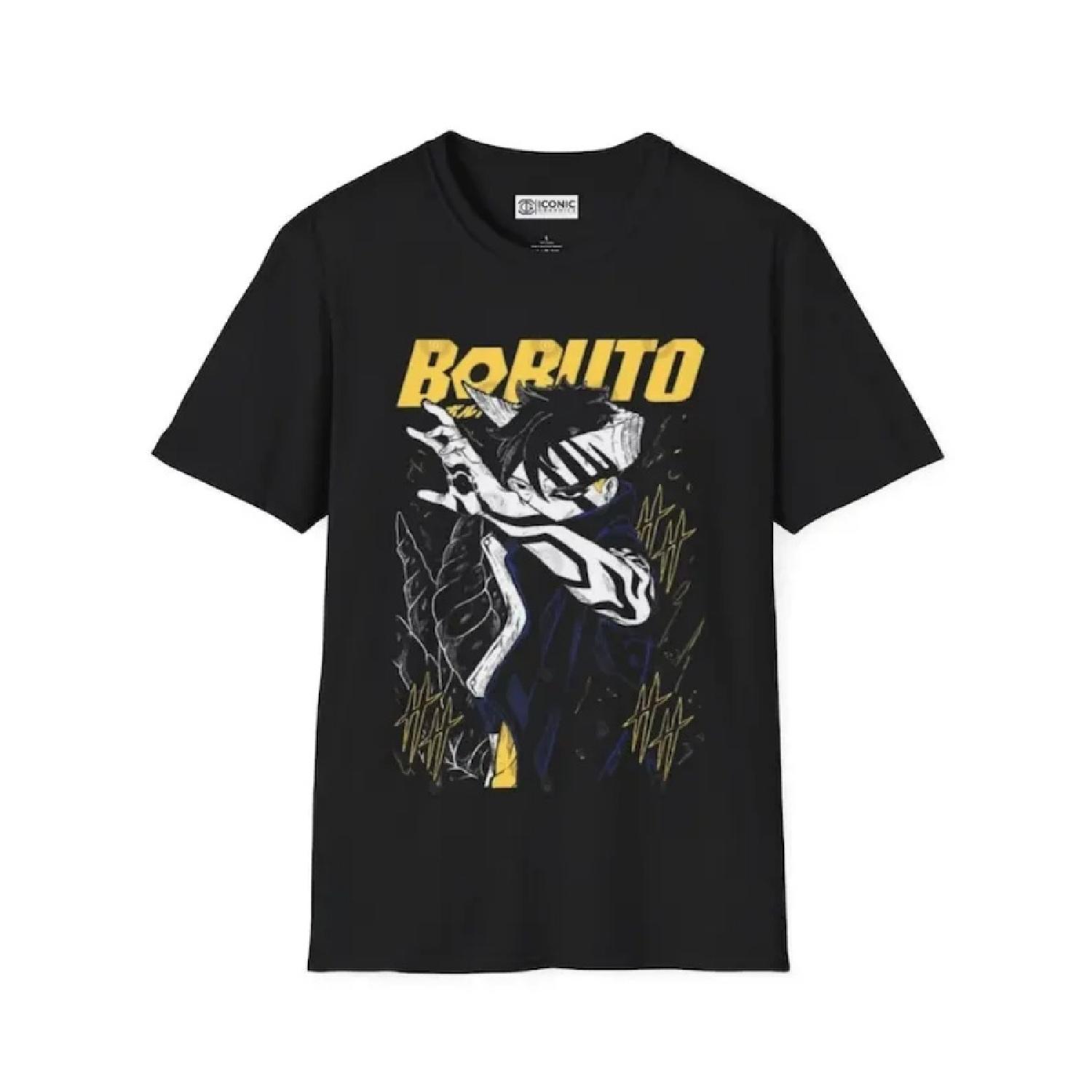 

Boruto Unisex Softstyle T-Shirt XXXXXL чорний