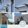 Canopy Over Entrance Door Balcony Window Air Conditioning Brown 120X80