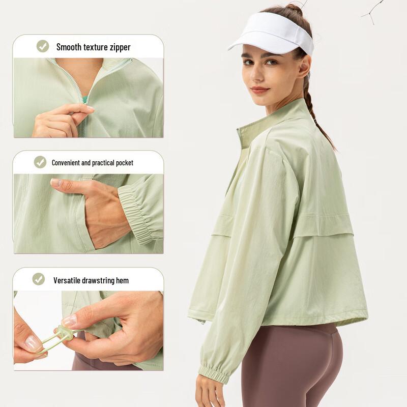 Women's Outdoor Fitness Windbreaker Jacket