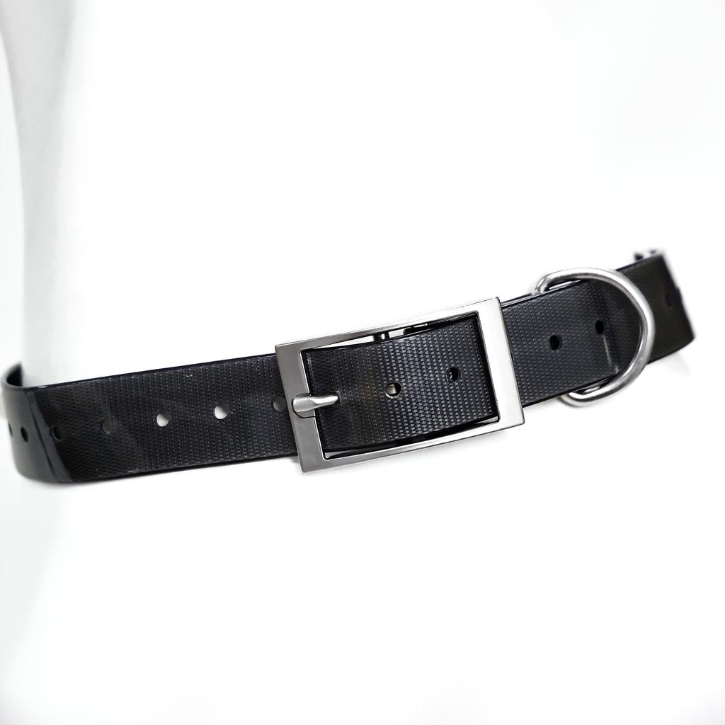2,5 cm Brede Heavy Duty TPU Hondenhalsband Waterdicht Jagen Verstelbare Huisdierhalsband 8 Kleuren Voor Grote Middelgrote Honden Buitentraining