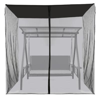 Outdoor Swing Chair Mesh Net Water Resistant Patio Seater Mesh Canopy Cover
