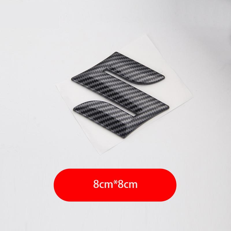 Car Front Rear Logo Auto Grille Emblem Sticker Accessories For Suzuki Jimny Swift Samurai Vitara SX4 Alto Kaiser Ingnis DZire