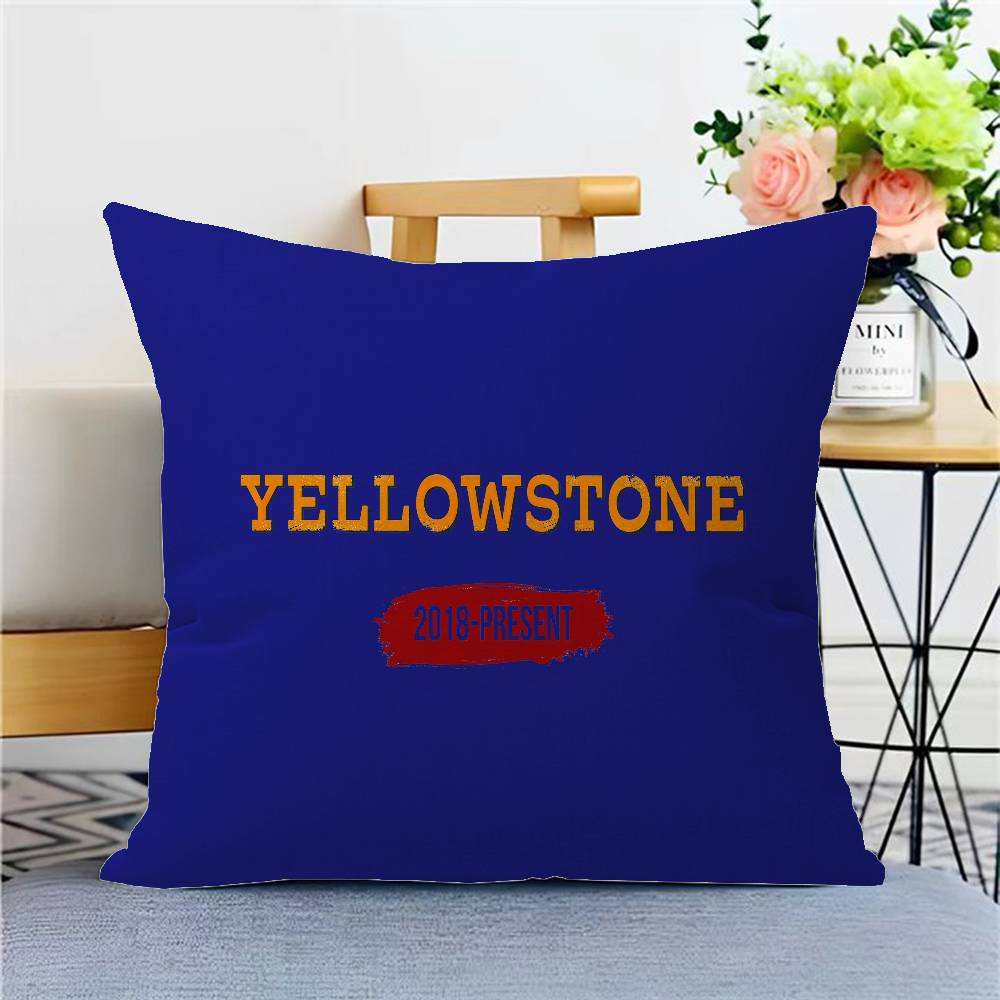 Y-Yellowstone Pillow Gift Home Office Decoration Pillow Bedroom Sofa Car Cushion CoverPillow Case