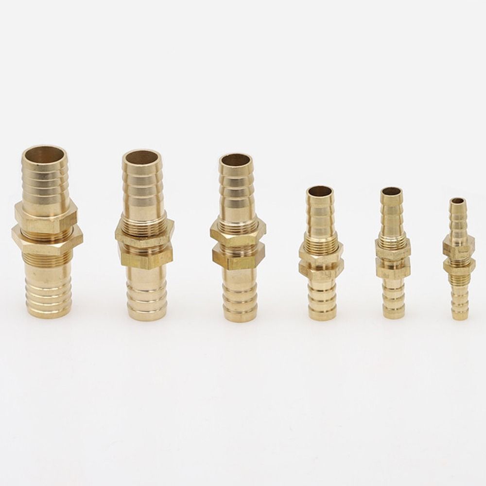 Tube Hose Barb Pipe Fitting Coupler Connector Adapter Durable Bulkhead Pipe Joint PU PE Tube