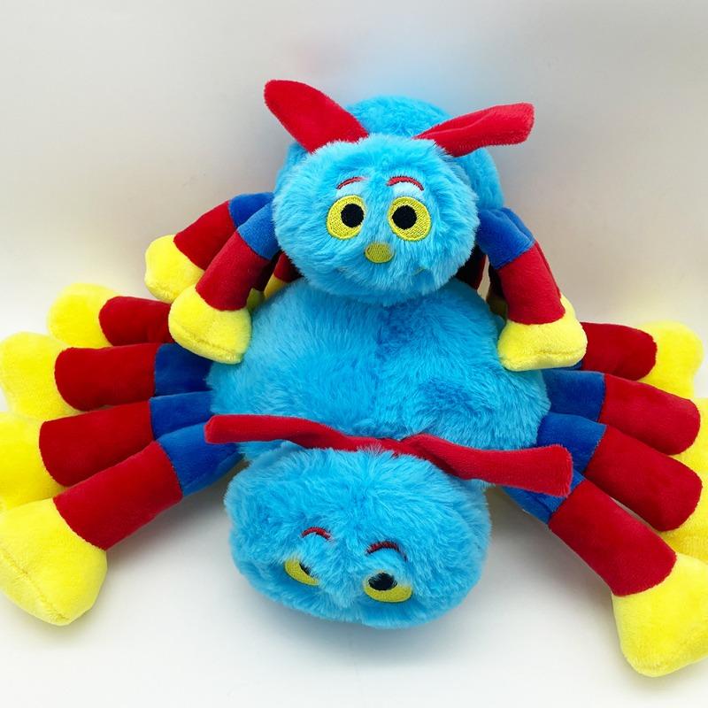 Hot Toys Plush Toy Blue Woolly And Tig Same Style Woolly Spider Plush Toy Soft Stuffed Doll Cartoon Spider Figurine Exclusive Christmas Birthday Gift For Children Fans