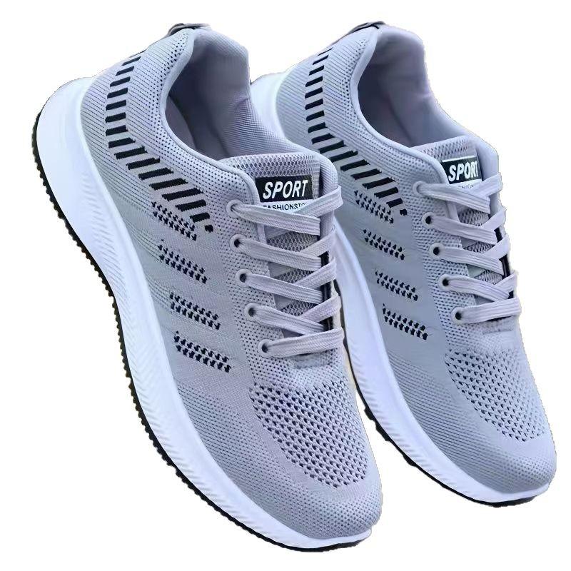 Men's Shoes Spring New Wear-resistant Thickened Sports Shoes Running Shoes Non-slip Wear-resistant Casual Shoes Men's Sports
