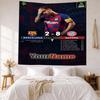 Bayern Munich Custom Your Name Wall Decor Tapestry Art For Pet Memorial Birthdaywedding Party Backdrop Family Gift