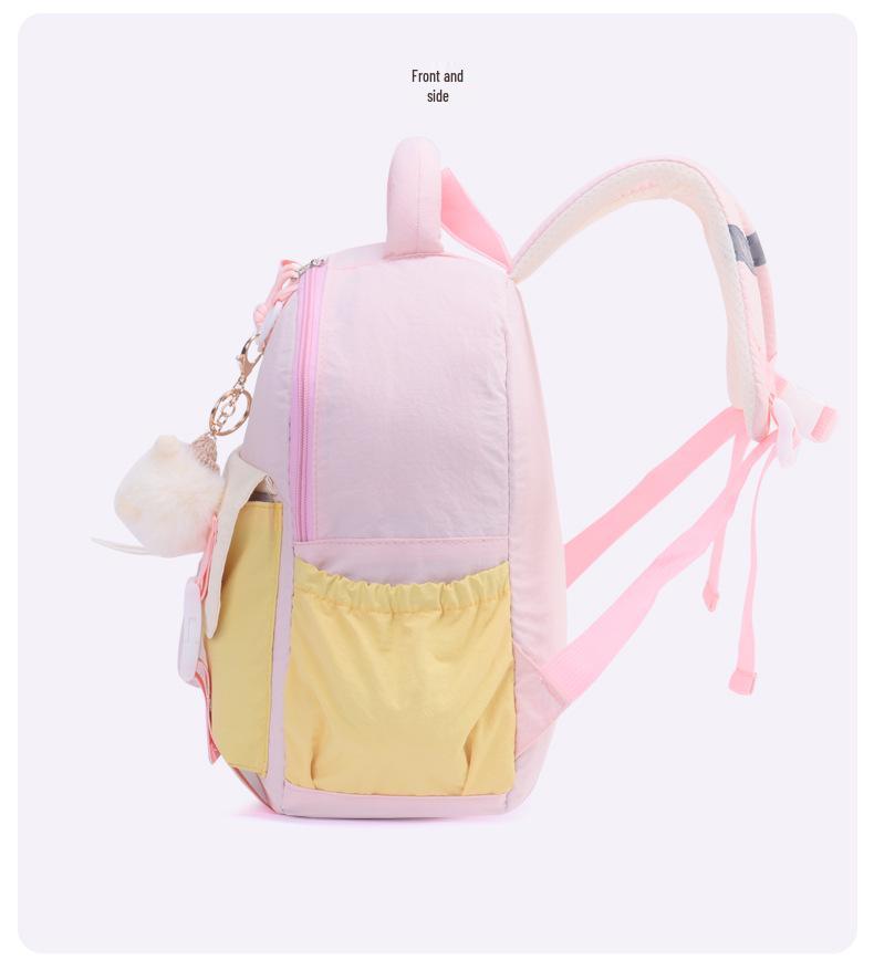 Large Capacity Cute Pendant Schoolbag - Versatile Casual Backpack for Students 2025 Autumn/Winter Collection