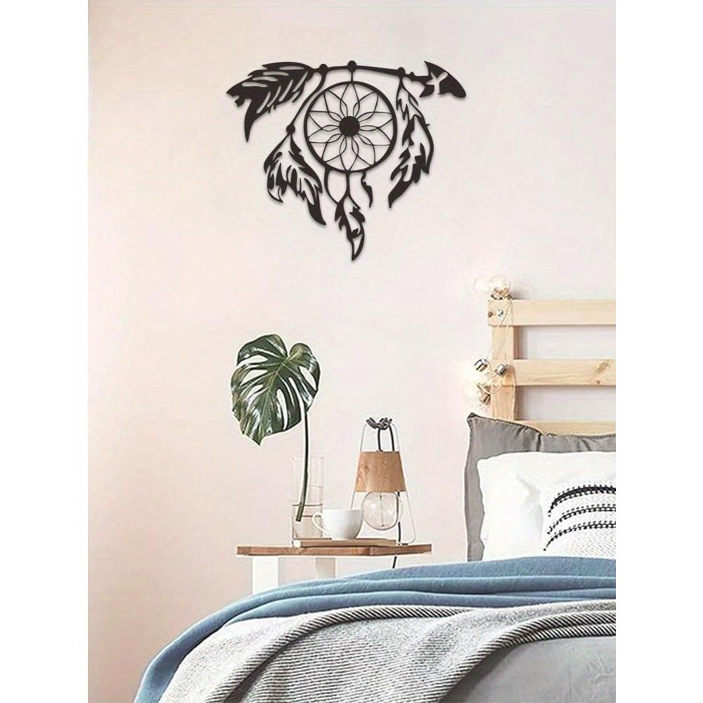 **Metal Dreamcatcher Wall Art Home Decor Fantasy Ornament Gift**