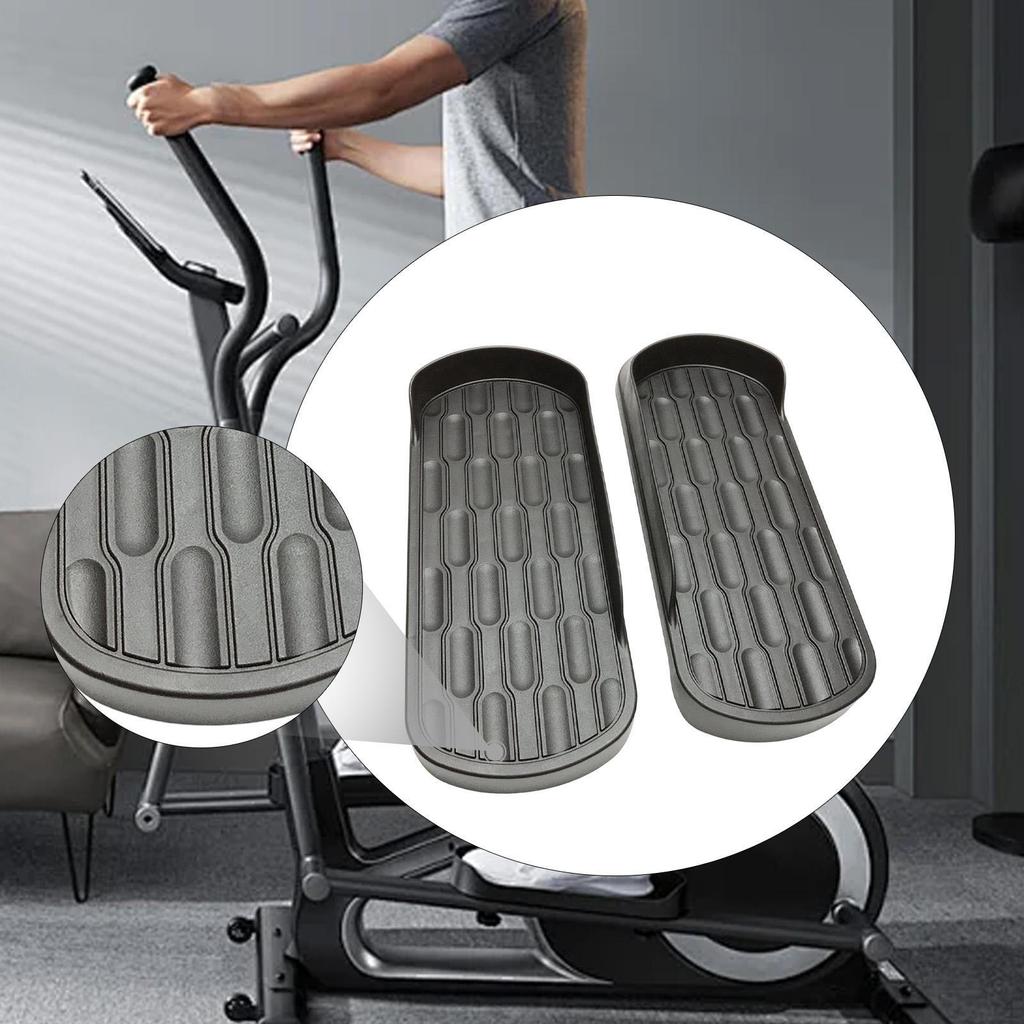 2 sztuki Pedały do ćwiczeń nóg w kształcie elipsy, Część zamienna do sprzętu do ćwiczeń, Podnóżek do maszyny eliptycznej
