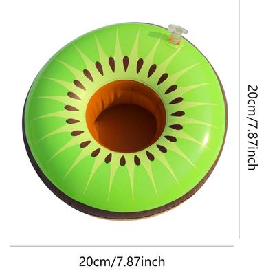 1pc-Inflatable Cup Holder Drink Holder Swimming Pool Accessories Float Bathing Pool Toy Party Decoration Bar Coasters Mini
