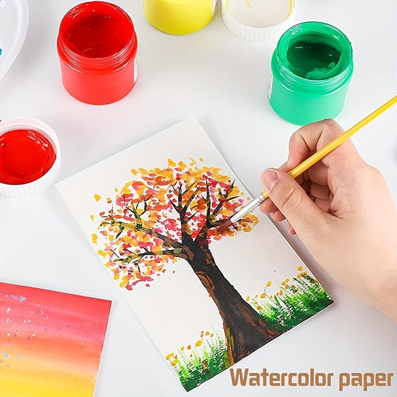 50 Sheets Watercolor Paper Bulk, 140 Lb/300 GSM Cold Press Paper, White Water Color Paper For Drawing, Art, Arched Watercolor Paper, Painting Paper