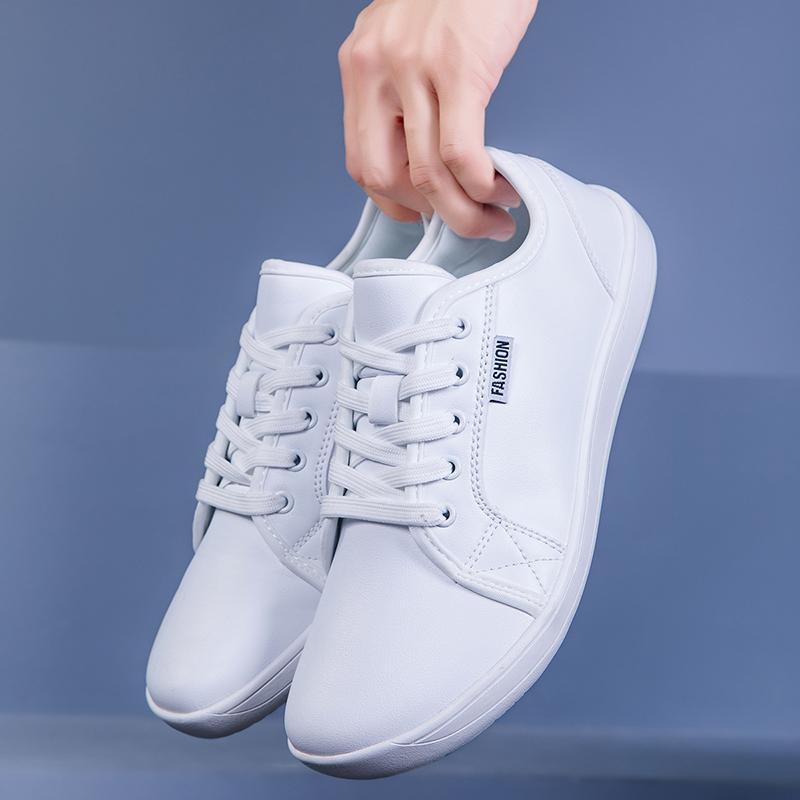2025 Era Trend Shoes Men's PU Face Lace Up Casual Shoes Women's Hiking Oversized Soft Sole Lightweight Sports Walking Shoes