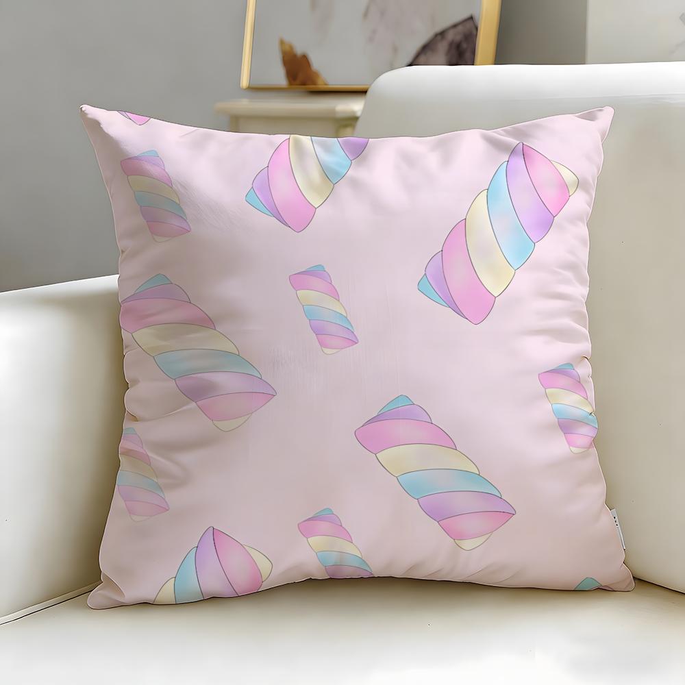 Starry Sky Texture Cushion Cover Soft EasyWash Pillow Case Versatile for Couch Bed Travel and Office