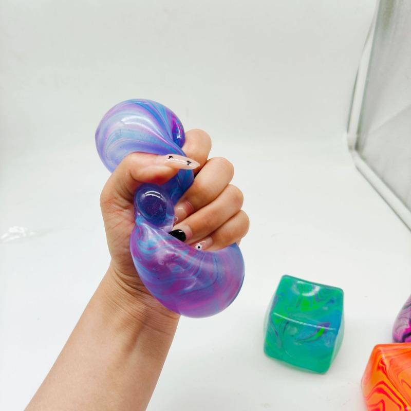 Slow Rebound Maltose Pinching Toy Candy Color Mini Stress Relief Squishy Toy For All Ages